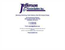 Tablet Screenshot of jjefferson.com